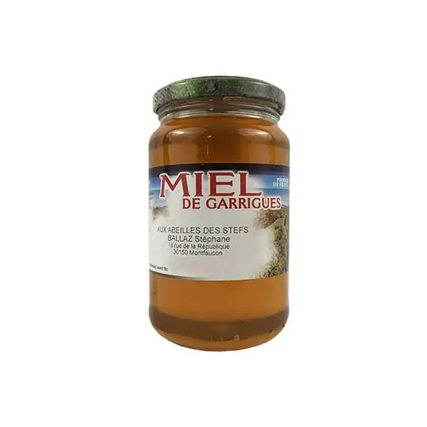 miel de garrigues naturel pas cher bio